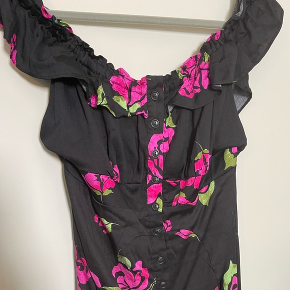 EUC 💙 FREE PEOPLE size XL She’s a Dream Maxi Dress - Picture 2 of 6